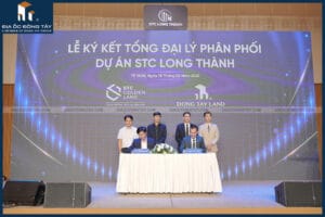 Đông Tây Land ký hợp tác đại lý phân phối chính thức với Chủ đầu tư STC Golden Land